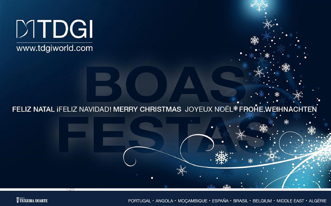 BOAS FESTAS. TDGI Portugal