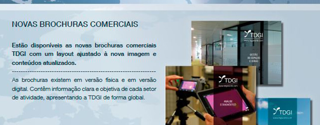 Novas Brochuras TDGI 2018